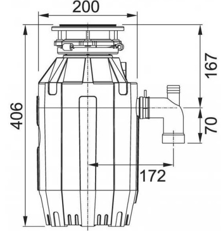 Измельчитель пищевых отходов Franke Turbo Elite TE-125
