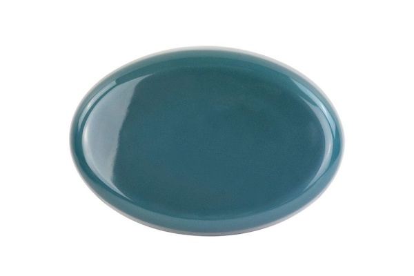 Форма для выпечки Vitrinor Овальная голубая 35*24*6