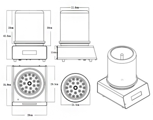Гриль чураско Kocateq DH Churrasco 20/1,5
