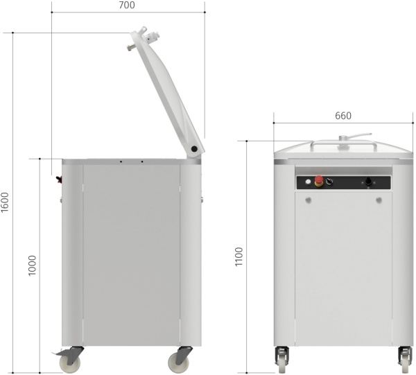 Тестоделитель-округлитель Vitella PB SA