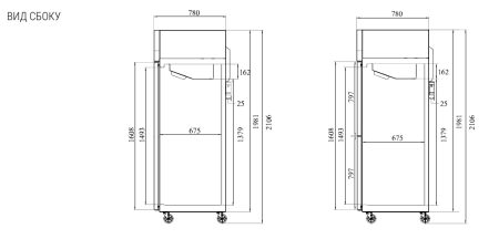 Холодильный шкаф Turbo Air CM3R72-6
