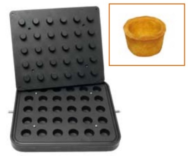 Форма для приготовления тарталеток Kocateq DH Tartmatic Plate 32