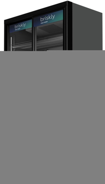 Холодильный шкаф Briskly 11 Slide (серый внутр. кабинет)