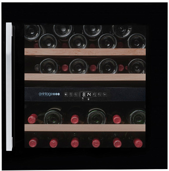 Двухзонный винный шкаф Avintage AVI60CDZA