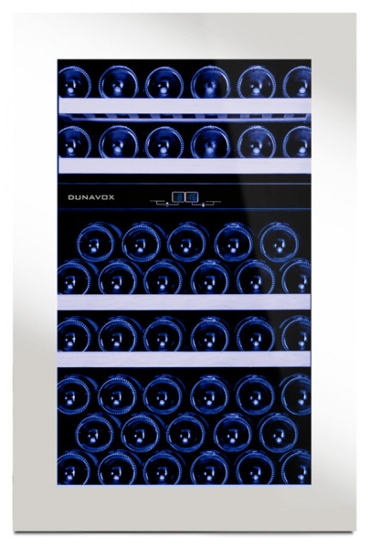 Двухзонный винный шкаф Dunavox  DAB-49.116DW.TO