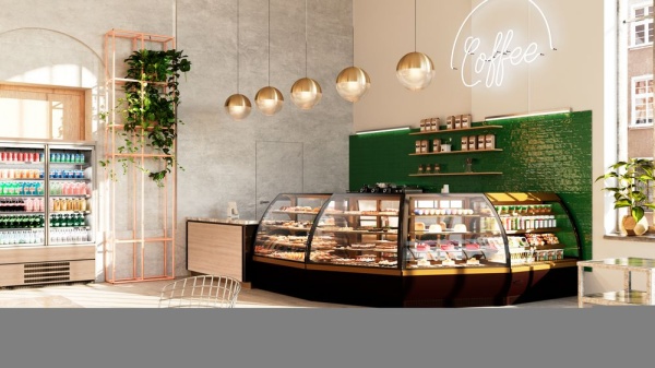 Витрина кондитерская Chilz Vete Lux 130 шоколад/золотой глянец