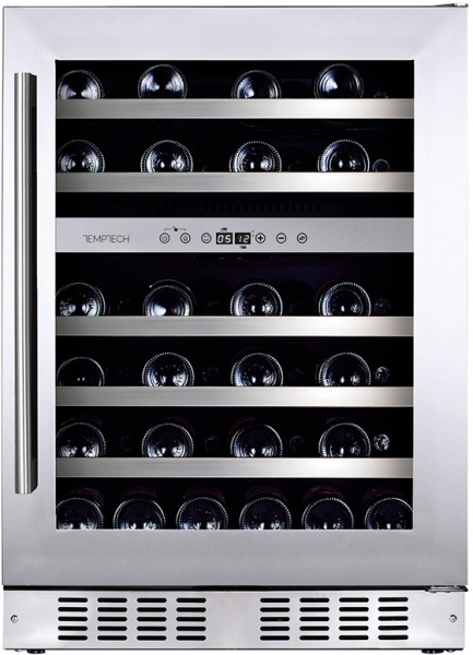 Двухзонный винный шкаф Temptech OBIU 60 DXL