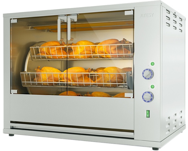 Гриль для кур Atesy Командор-6Э-Т (карусельный)