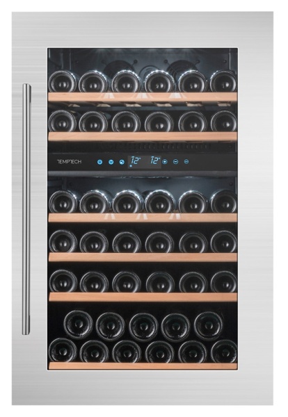 Двухзонный винный шкаф Temptech OZ90DX