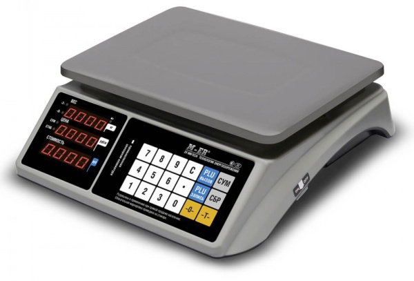 Весы торговые Mertech 328 AC-32.5 TOUCH-M LED RS232 и USB