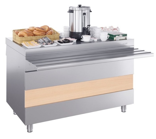 Прилавок для горячих напитков Atesy Ривьера ПГН-1200-02