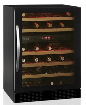 Двухзонный винный шкаф Tefcold TFW160-2F дверь без рамы