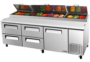 Стол для пиццы Turbo Air CTPR-93-2D-4