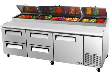 Стол для пиццы Turbo Air CTPR-93-2D-4