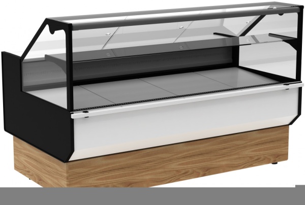 Морозильная витрина Полюс GC95 SL 1,8-1 KombiLux / INOX (ВХСн-1,8 Carboma GC95)