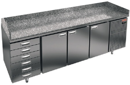 Стол для пиццы Hicold PZ4-111/GN 6R