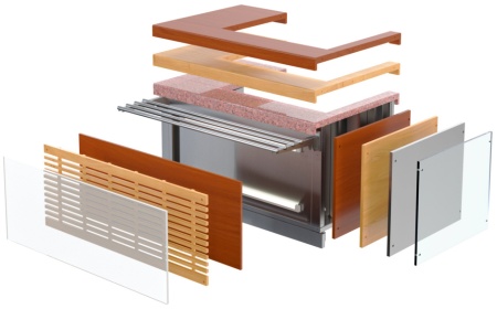 Кассовый стол с подлокотником Atesy Регата 02 КСП-1370-02 (левый/правый)