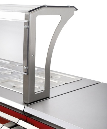 Прилавок нейтральный Luxstahl ПН-1200