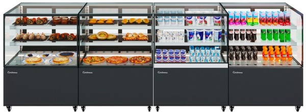 Витрина кондитерская Полюс КС78-110 VV 1,2-1