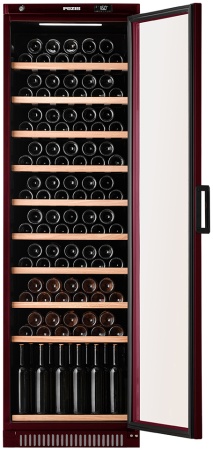 Монотемпературный винный шкаф Pozis ШВ-120 вишневый