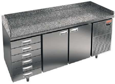 Стол для пиццы Hicold PZ4-11/GN 6R