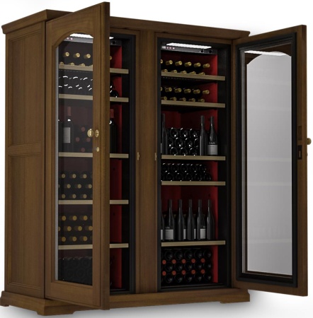 Двухзонный винный шкаф Ip Industrie CEX 2401 NU