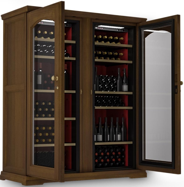 Двухзонный винный шкаф Ip Industrie CEX 2401 NU