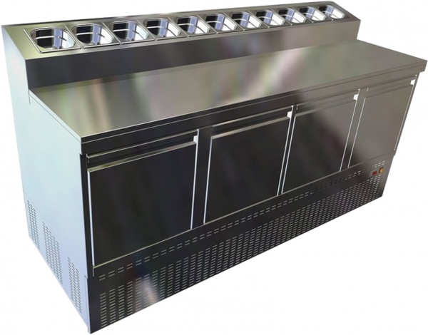 Стол для пиццы Gastrolux СОП4-197/4Д/Sр