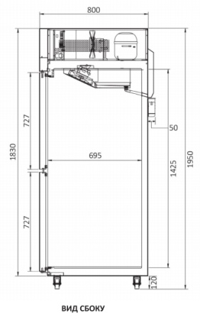 Холодильный шкаф Turbo Air KR45-4