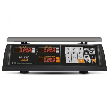 Весы торговые Mertech 327 AC-32.5 Ceed LED Черные