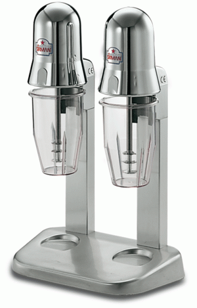 Миксер для коктейлей Sirman Sirio 2 пластик (хром, пластиковый стакан)