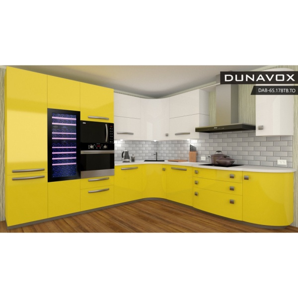 Двухзонный винный шкаф Dunavox  DAVG-49.116DB.TO