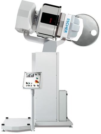 Тестомес для крутого теста Escher MT 80 P (выгрузка в воронку делителя)