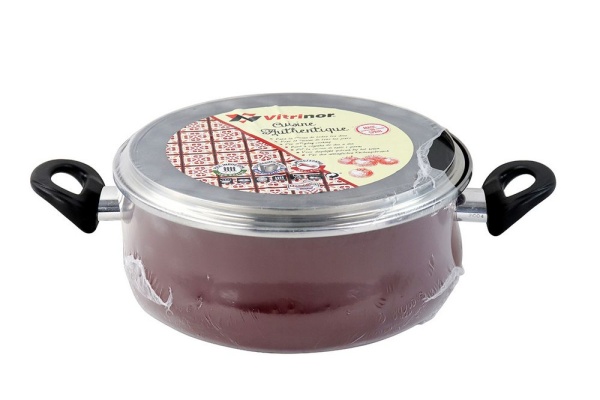 Кастрюля Vitrinor Authentique Burgundy 26