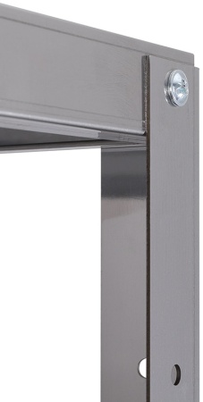Стеллаж Luxstahl СР-1800х1200х400/4 нержавеющая сталь