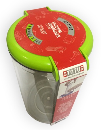 Контейнер вакуумный Status VAC-RD-15 Green